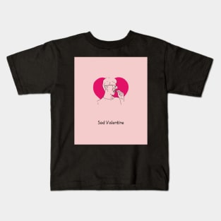 Sad Valentine Kids T-Shirt